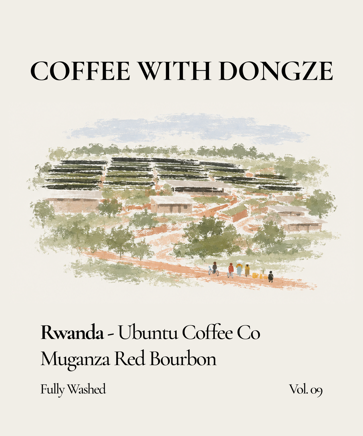 Rwanda Ubuntu Coffee Muganza Fully Washed